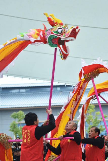 临武：舞龙大会闹元宵
