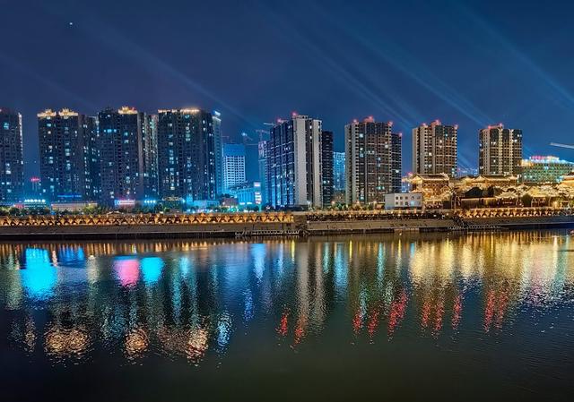 夜色 张家界