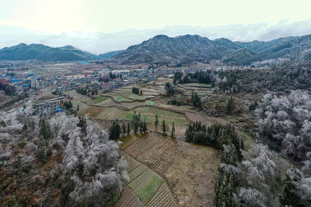 湖南 湘西 风光 革命 老区 冰雪 云雾