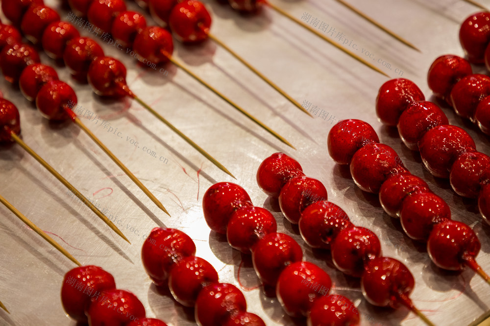糖葫芦  美食  红色  元宵节  