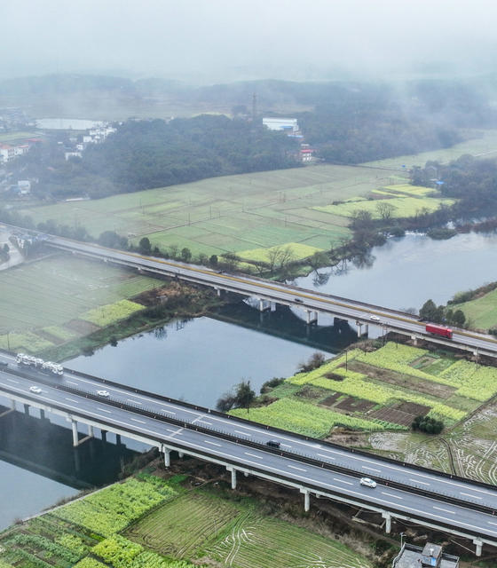 油菜
春色
道县
春天
产业
