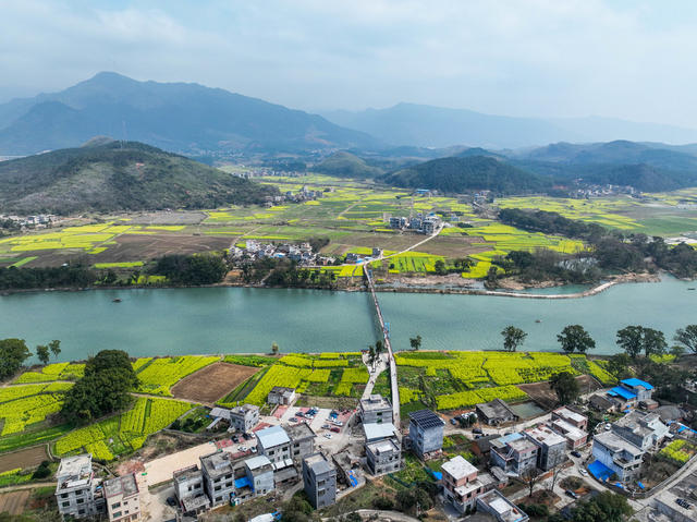 青山绿水
生态
环境
江华
油菜花