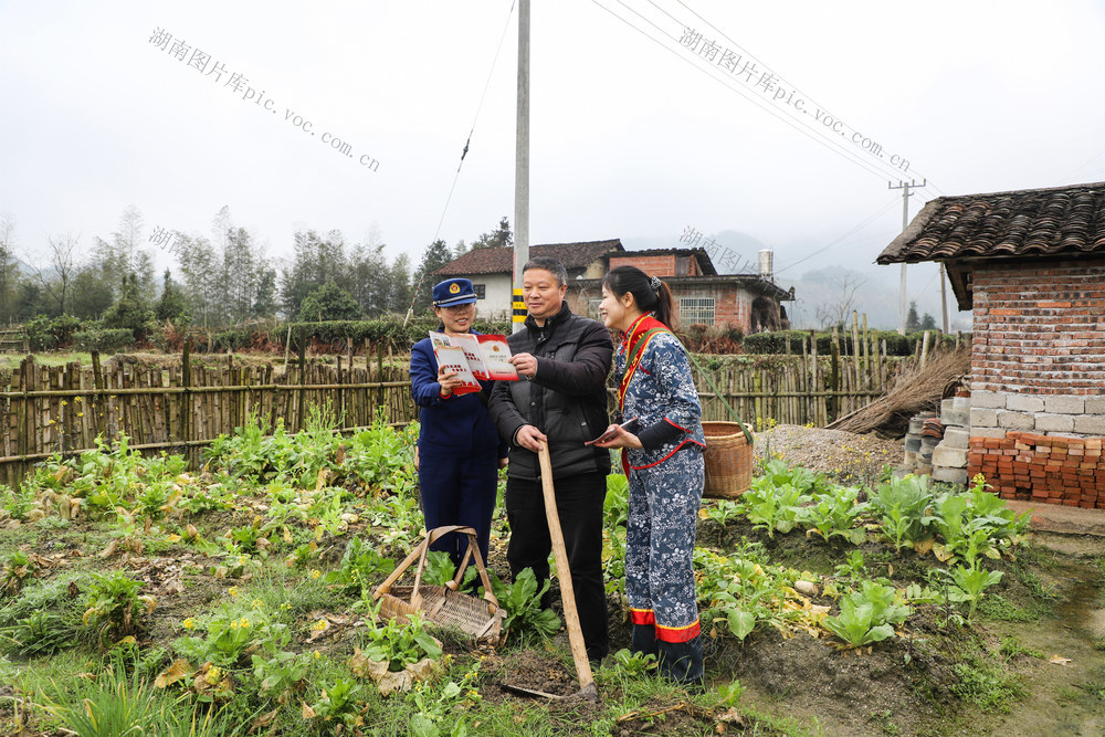 志愿服务 消防安全 茶姑娘 三八妇女节 宣传 农村 春季防火