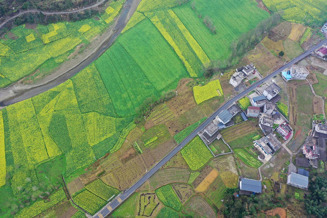 湖南，湘西，田园，风光，梦幻，春天，小雨