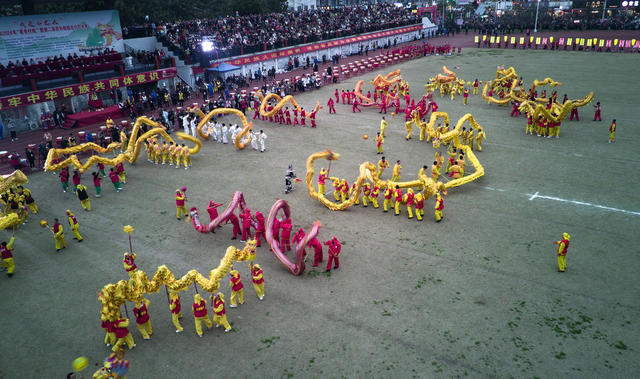 张家界 慈利 板板龙灯 国家非物质文化 