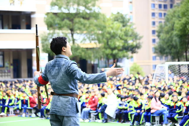 郴州市歌舞剧团   送戏曲进校园   拥军小学   黄建华