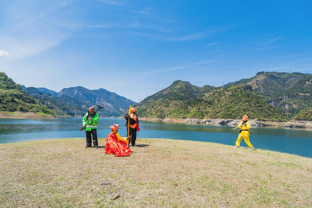 乡村游  栖凤湖来了“西游记”