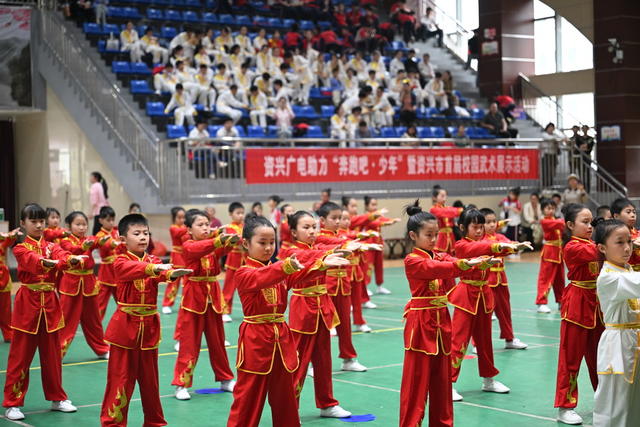 资兴 儿童青少年 健身 校园武术