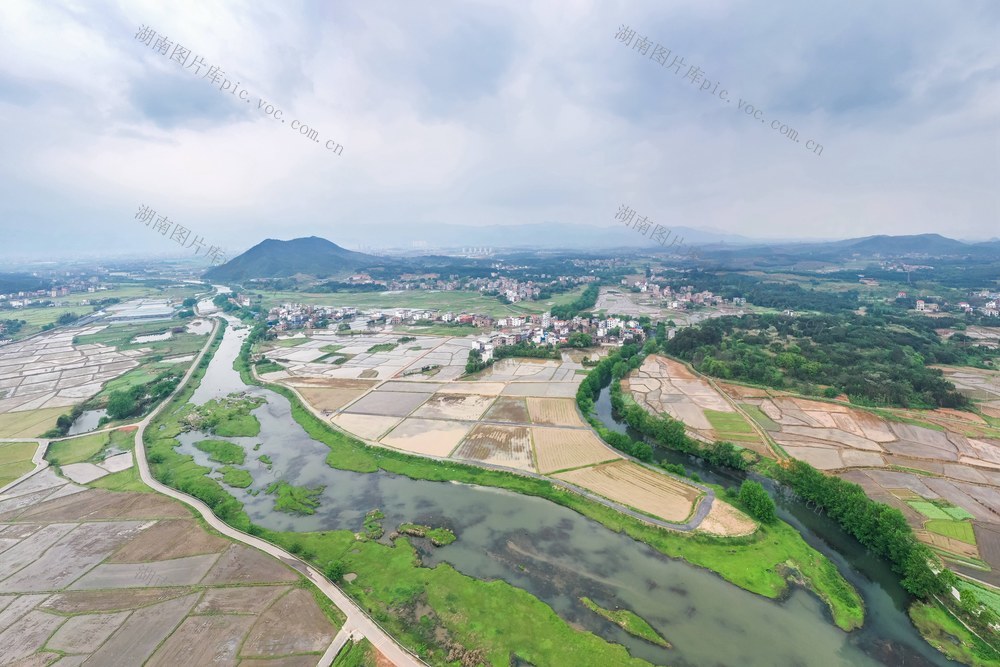 田园 田野 乡村 农田 水田 生态 风光