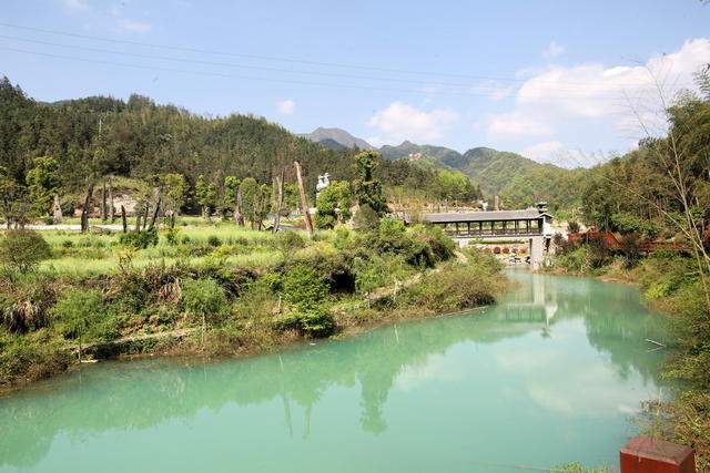 青山口奇水口风光