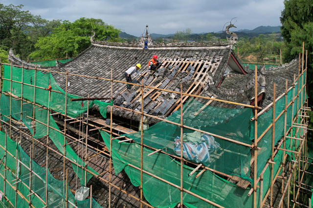 芙蓉楼保护修缮