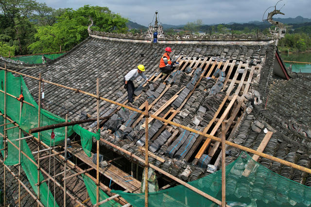 芙蓉楼保护修缮