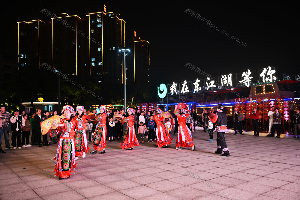 资兴 东江花月夜 夜间