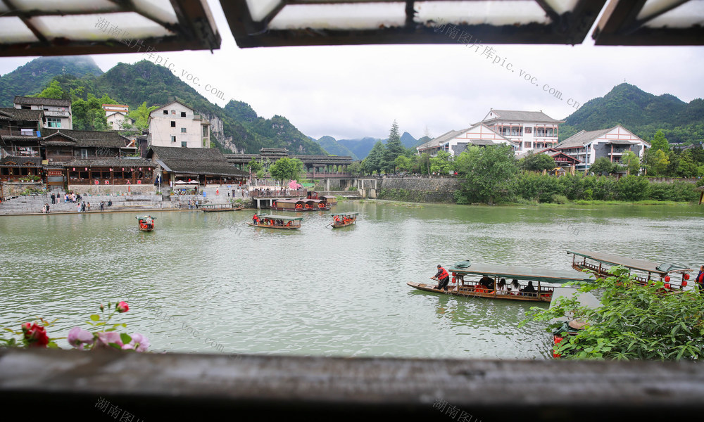 边城 旅行 旅游 清水河 拉拉渡 一脚踏三省