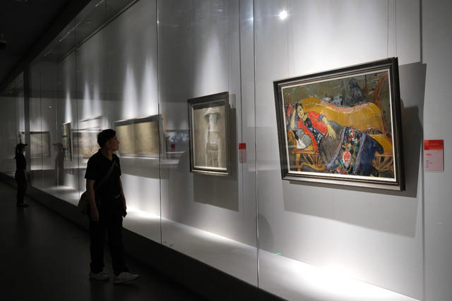 美术创作工程，选送作品，参加第十四届全国美术作品展