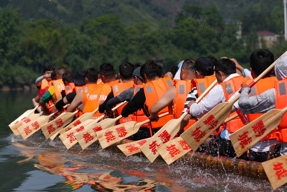  Folk Custom of Dragon Boat Race in Qiancheng Town, Hongjiang City