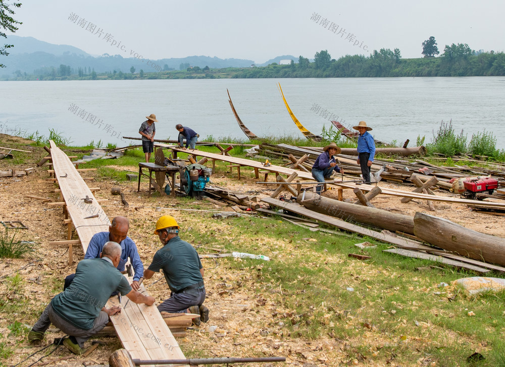  Dragon Boat, Swallowtail Dragon Boat, Intangible Cultural Heritage, Huaihua, China