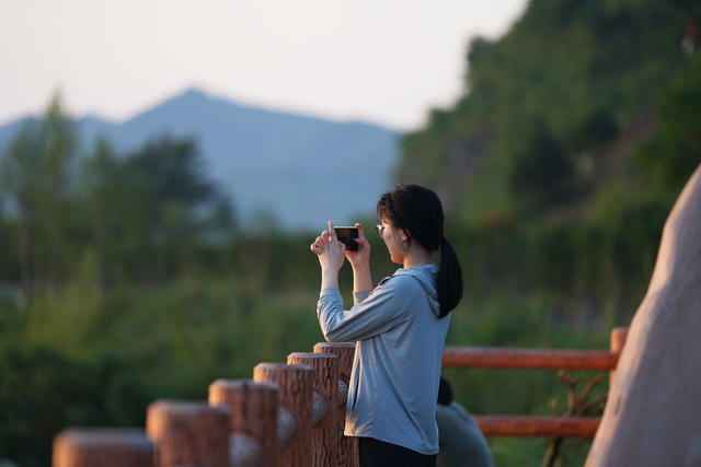 洪江市 清江湖国家湿地公园 夕阳 生态保护