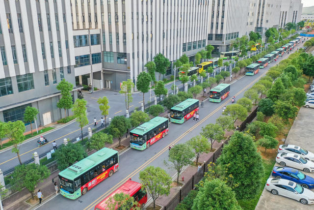 公交 专线 班车 园区 企业 员工 交通