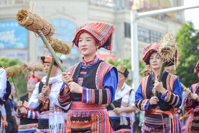 文化踩街 宁远民俗