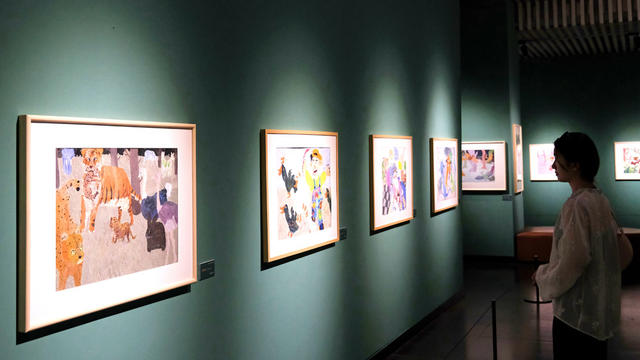 俄罗斯，励志少年，“米沙眼中的世界”，绘画展