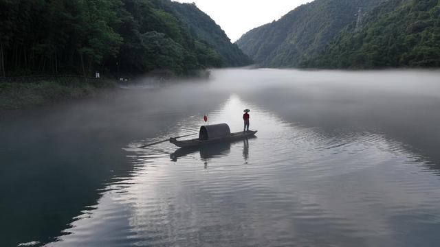 郴州，东江湖，雾，湖水