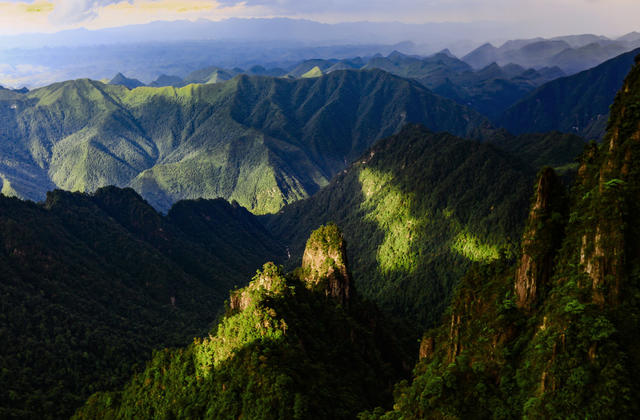 郴州  莽山国家森林公园  景区  猴王   风光