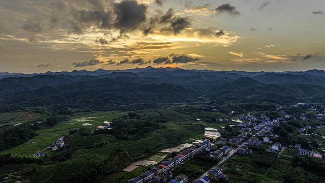 晚霞