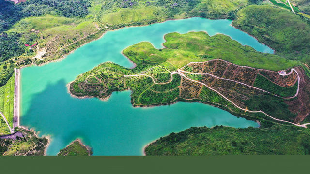 碧水  如玉  生态  水库  风景