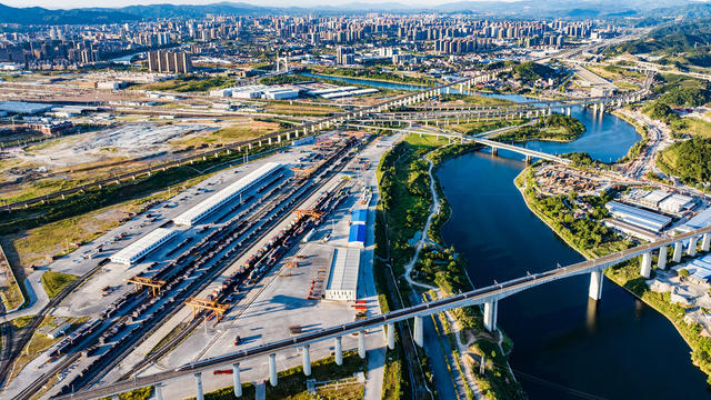 陆港  外贸  西部陆海通道 运输  怀化
