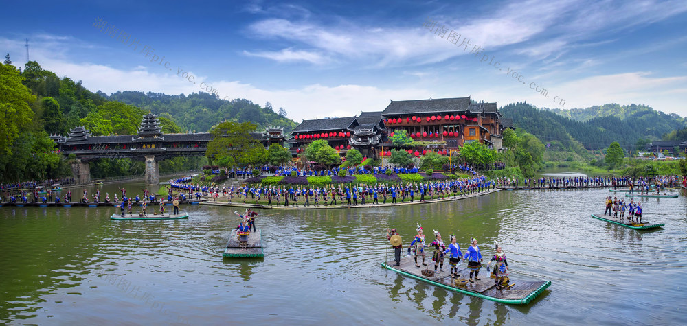 通道侗族自治县坪坦乡皇都侗文化村