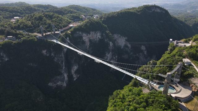 张家界大峡谷玻璃桥