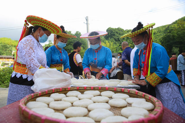 讨僚皈 花瑶 传统节日 非遗 文化