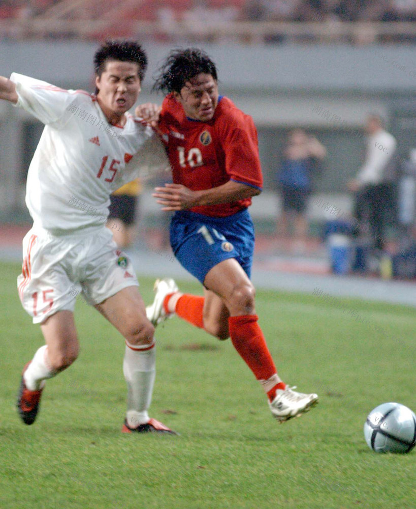 中国-哥斯达黎加足球热身赛