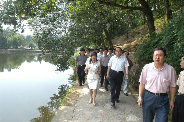 俞正声 湖北省党政代表团在湘潭考察