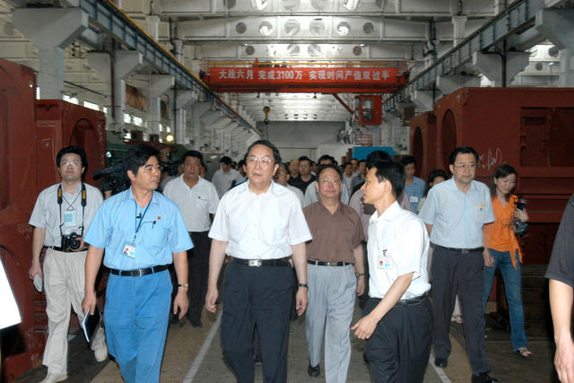 俞正声 湖北省党政代表团在湘潭考察