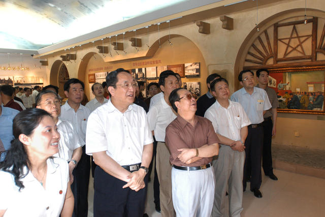 俞正声 湖北省党政代表团在湘潭考察
