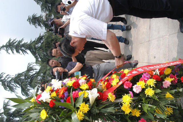 俞正声 湖北省党政代表团在湘潭考察