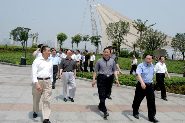 俞正声率湖北党政代表团在长沙考察