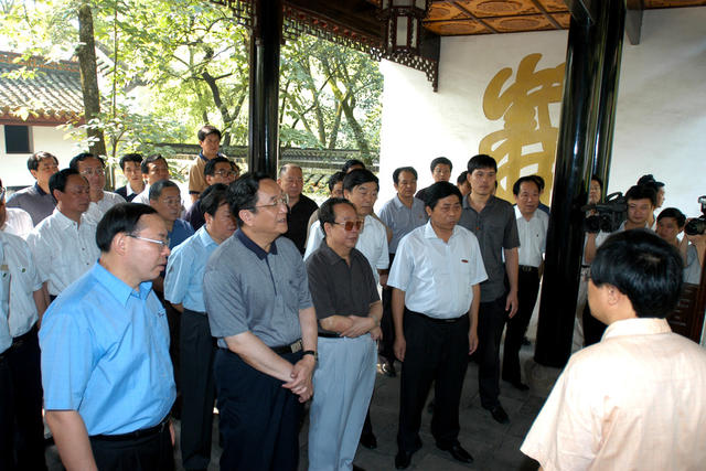 俞正声率湖北党政代表团在长沙考察
