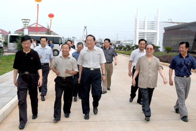 俞正声在岳阳考察 湖北省党政代表团 杨正午