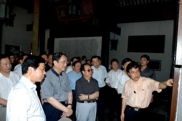 俞正声率湖北党政代表团在长沙考察