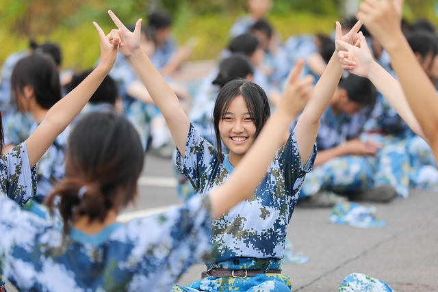 军训 开学 学生