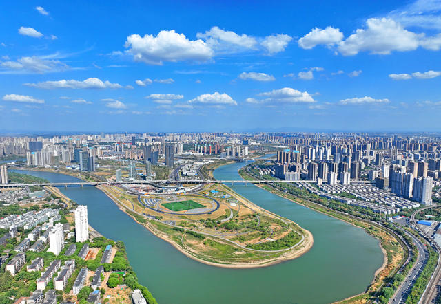 长沙碧水蓝天好风光