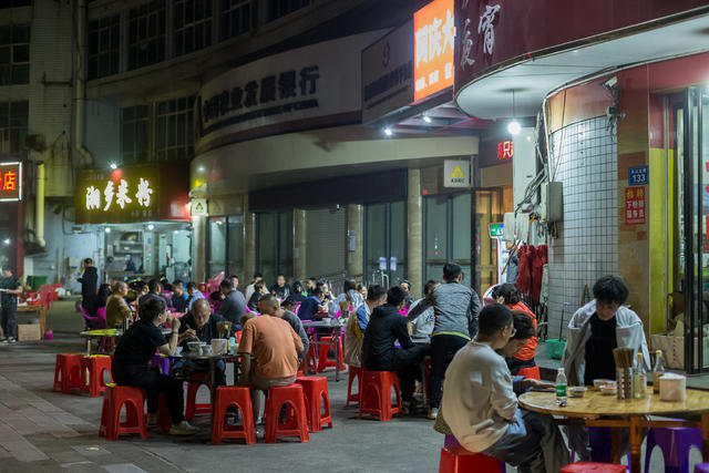 街拍  夜晚  白天  生活  街道 