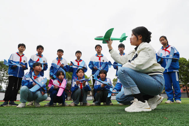 航天日  航模  校园