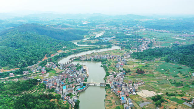 乡村  田园  舂陵河