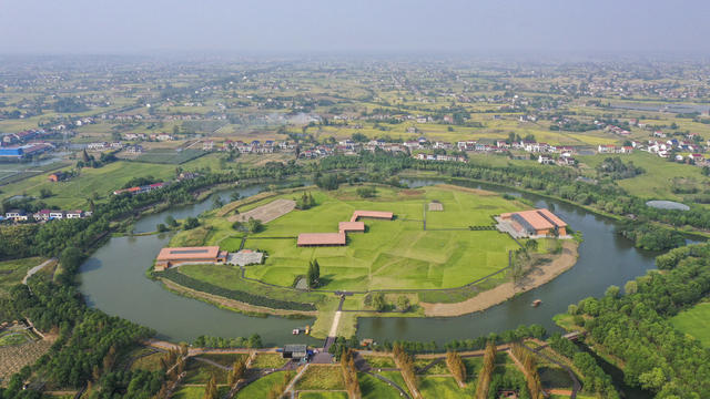 城头山 国庆 旅游 考古遗址 游玩 博物馆 文旅 