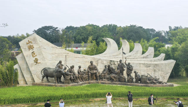 山乡巨变 清溪村 稻田 丰收 胡林翼 生态农业 木文化馆 现代化 名臣故居
