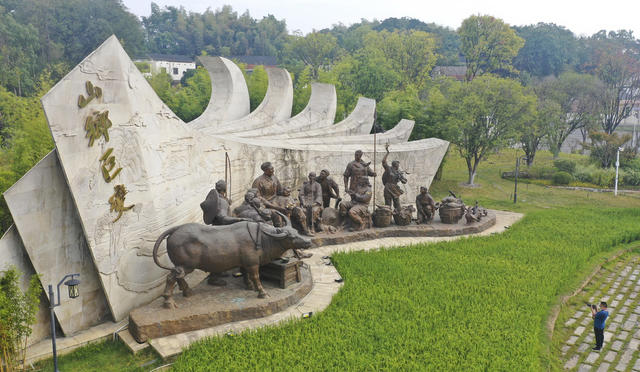 山乡巨变 清溪村 稻田 丰收 胡林翼 生态农业 木文化馆 现代化 名臣故居